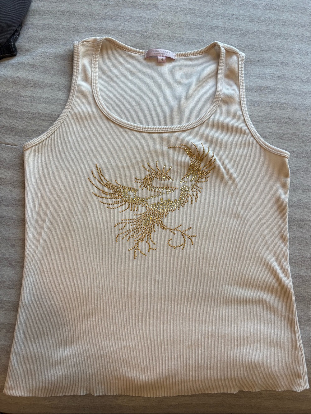 100% Cotton Gold Phoenix Tank